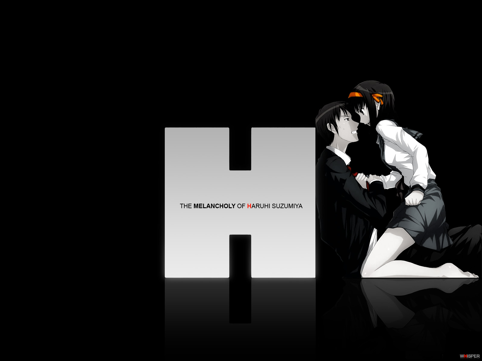 As opposed to the previous Haruhi wallpaper 